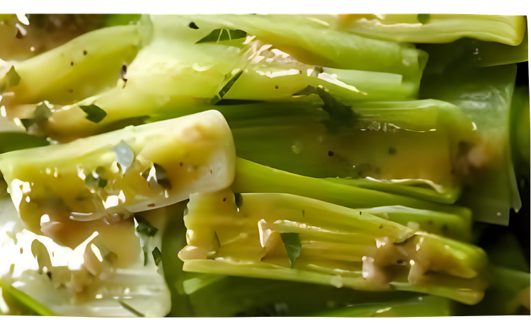 Puerros a la vinagreta