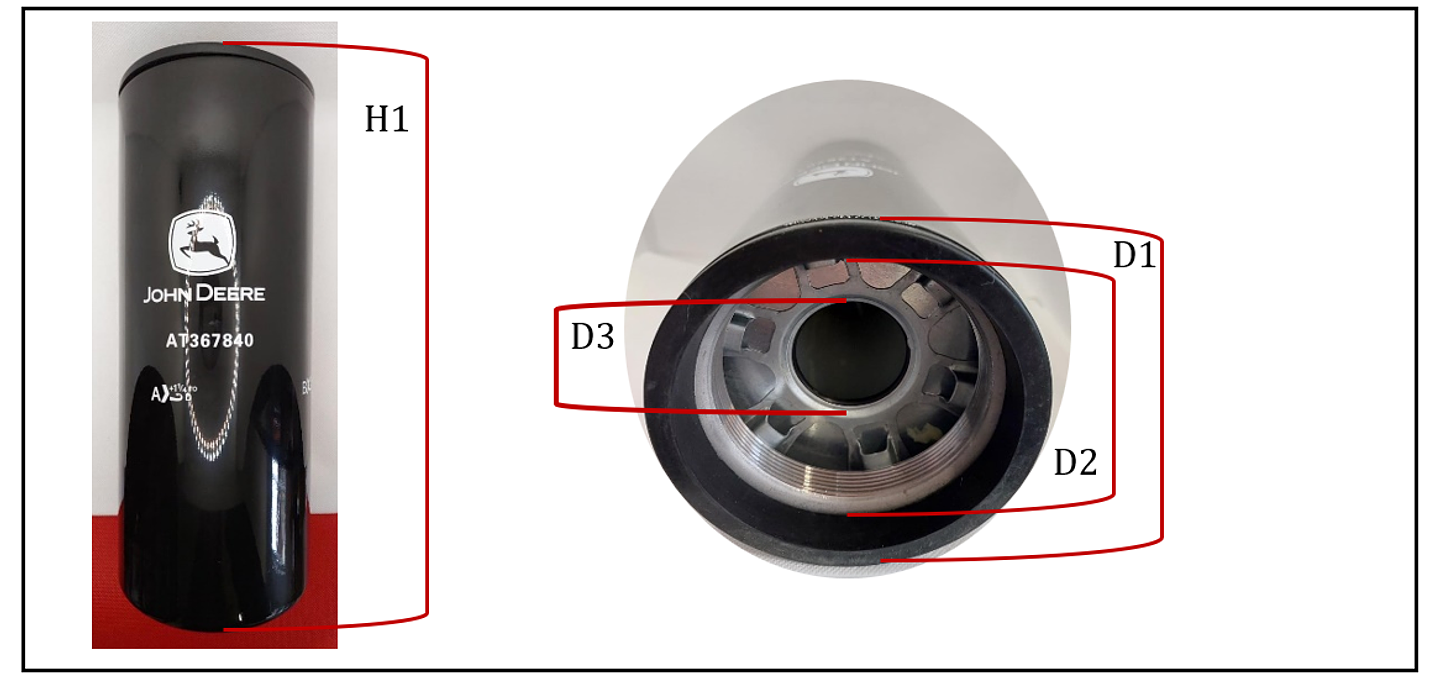 AT367840 Filtro John Deere 4