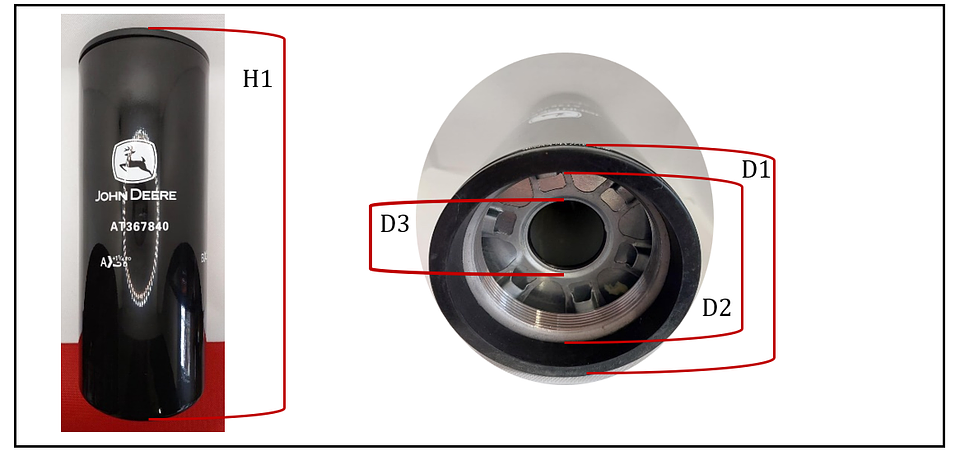 AT367840 Filtro John Deere 4