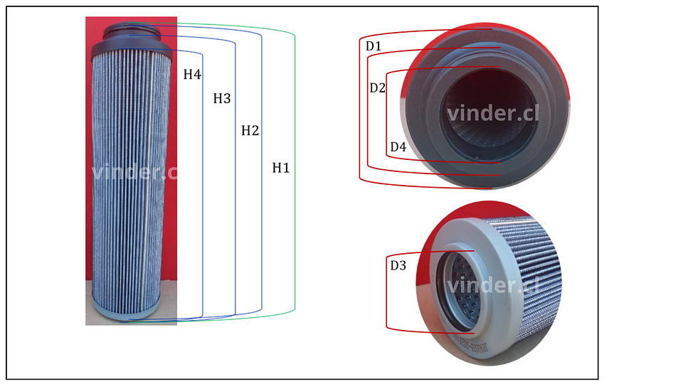 3890005-0020100 Filtro Parker 4
