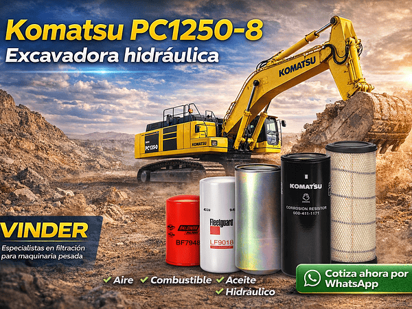 Excavadora hidráulica Komatsu PC1250-8