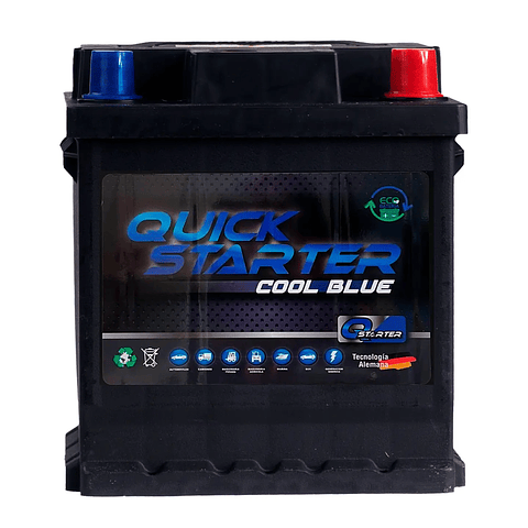 Batería 40 AH 345 CCA - Marca QuickStarter