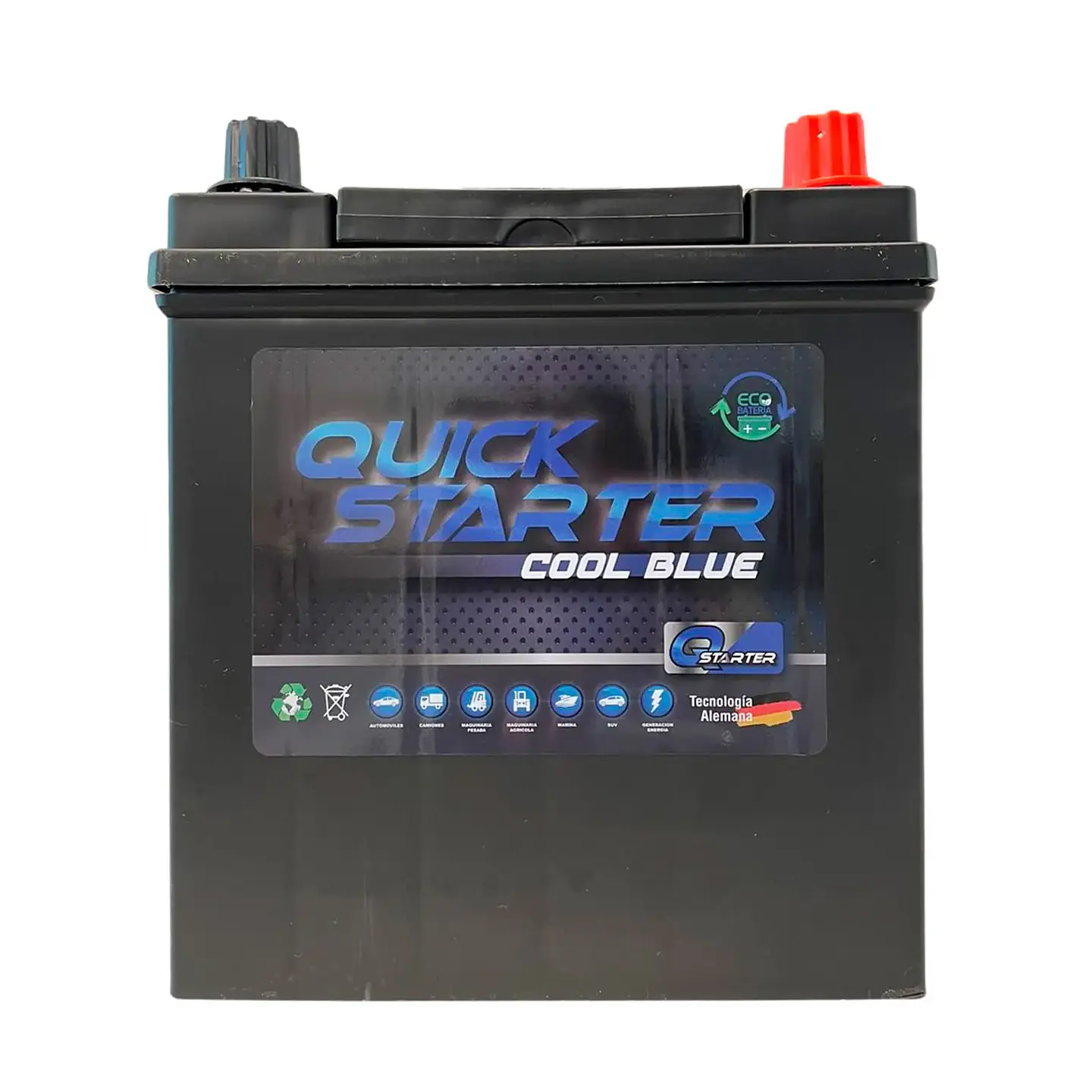 Batería 35 AH 345 CCA - Marca QuickStarter 1