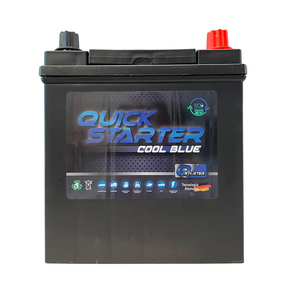 Batería 35 AH 345 CCA - Marca QuickStarter 1