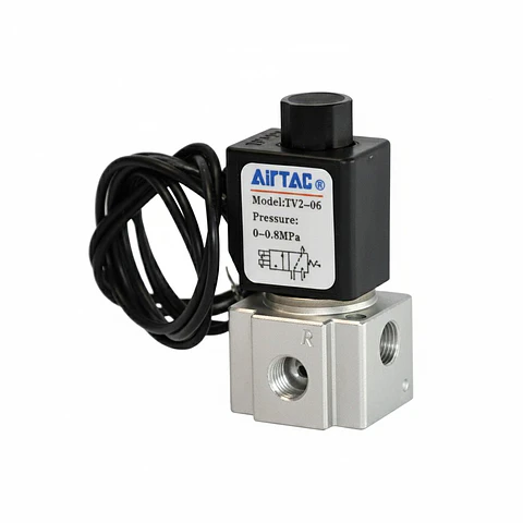 Válvula AIRTAC Solenoide 3/2