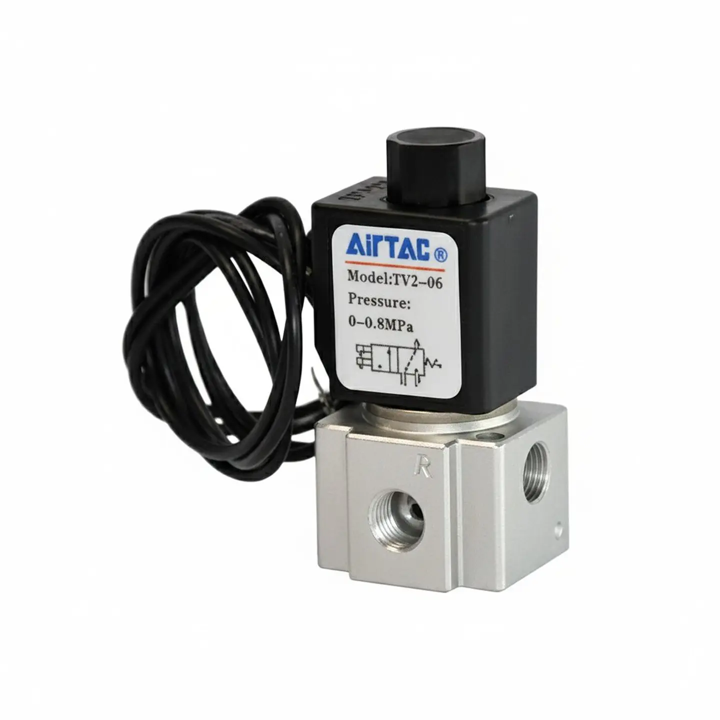 Válvula AIRTAC Solenoide 3/2 1