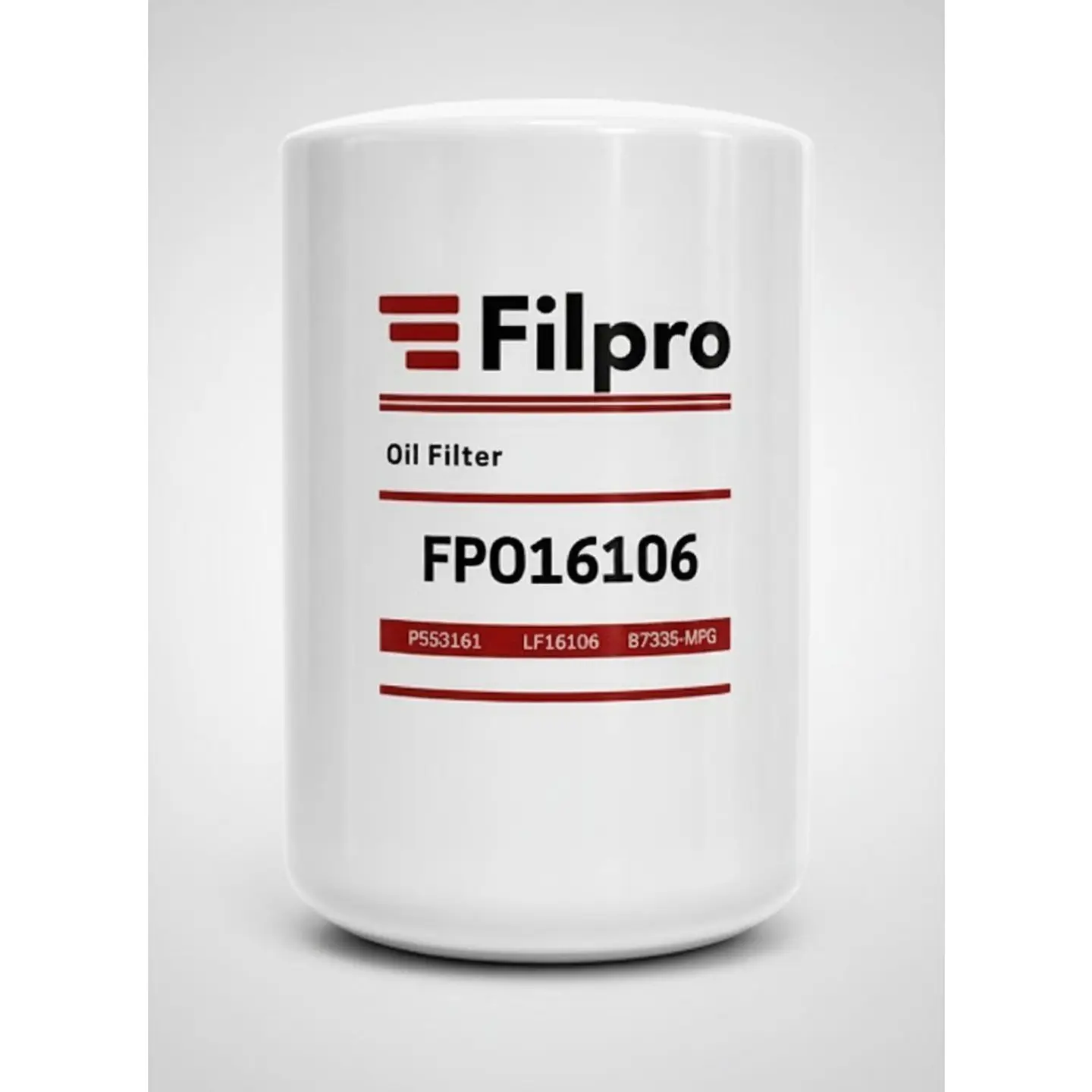 FPO16106 Filtro de aceite- Equivalencia P553161 LF16106 B7335-MPG 1