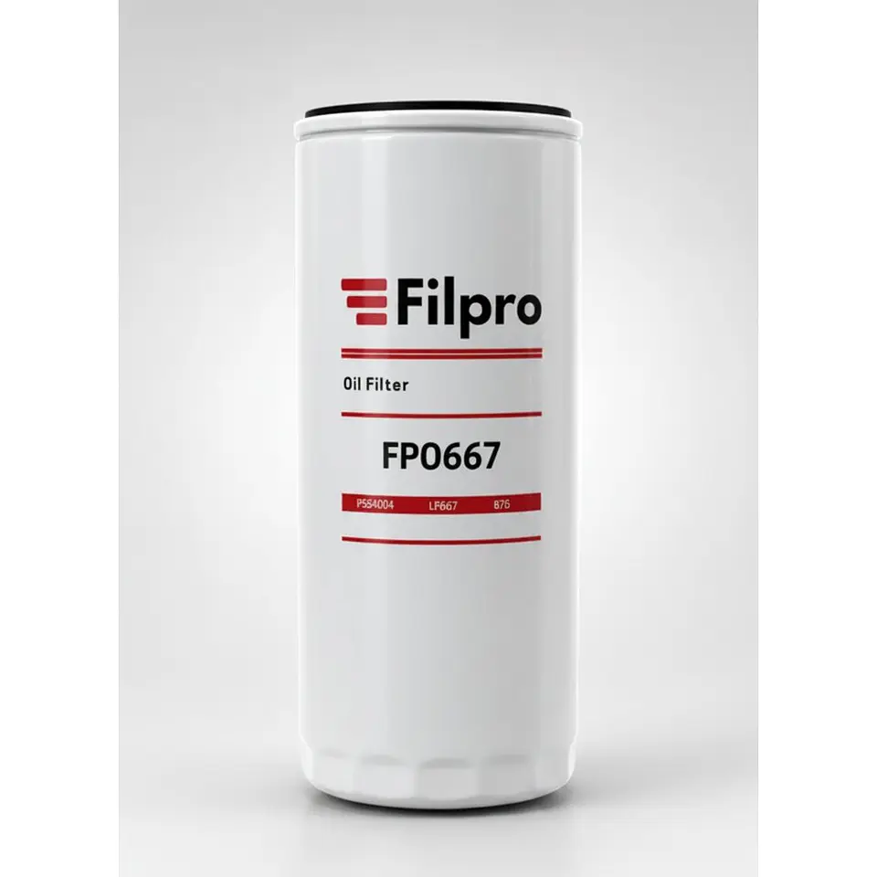 FPO667  Filtro de aceite- Equivalencia P554004 LF667 B76 1