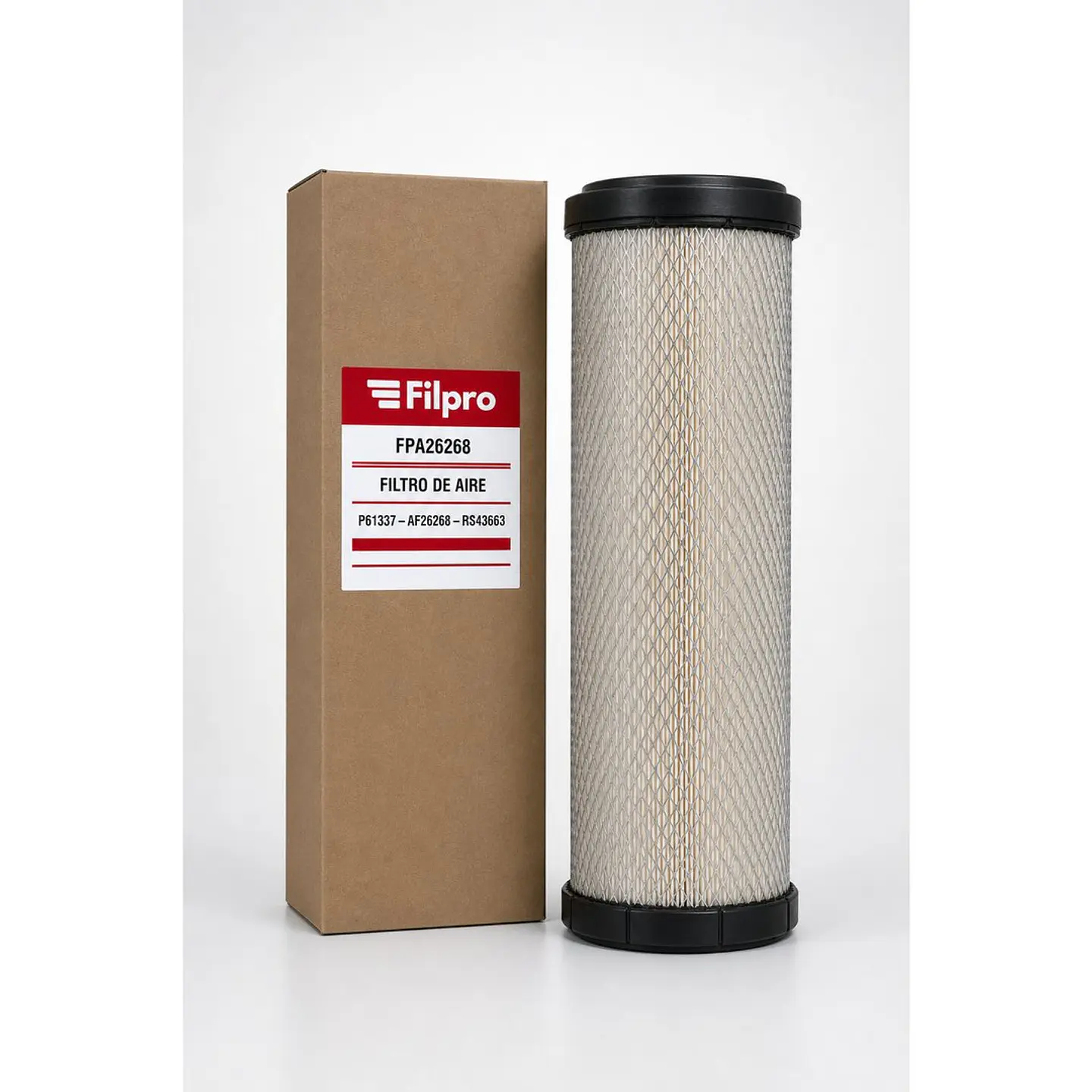 FPA26268  Filtro de aire- Equivalencia P613337 AF26268 RS4863 1
