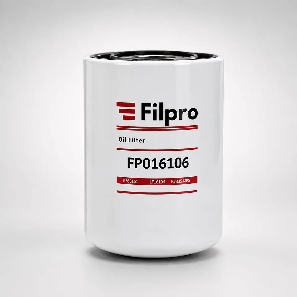 FPO16106 Filtro de aceite- Equivalencia P553161 LF16106 B7335-MPG 1