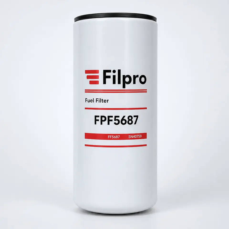 FPF5687 Filtro de Combustible Filpro - Equivalencia FF5687 SN40759 1
