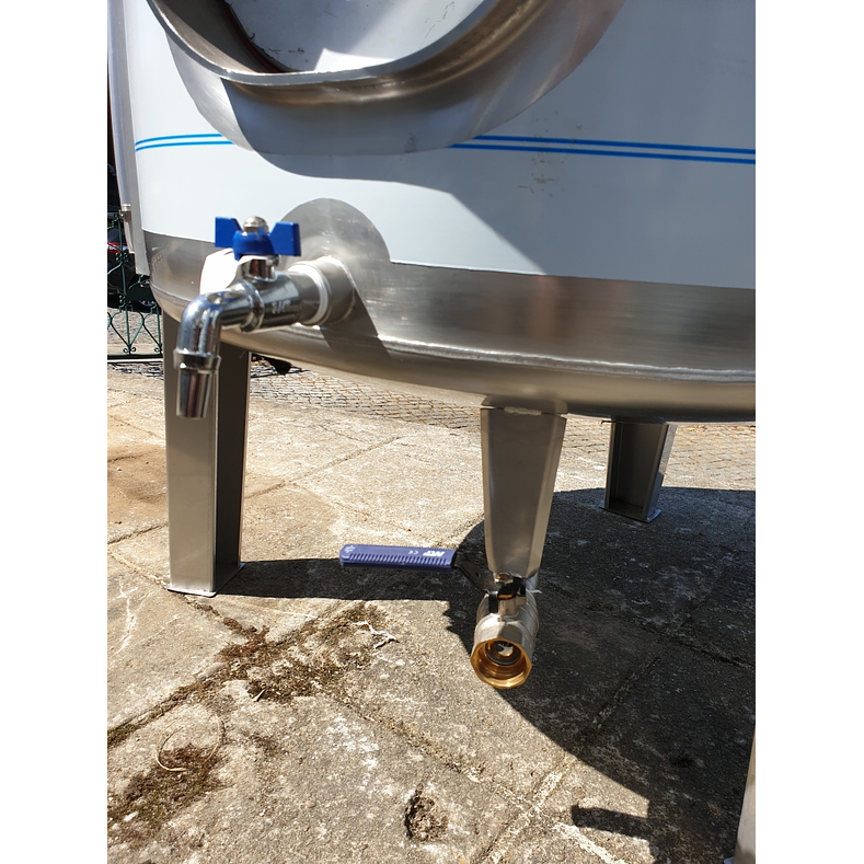 Cuba Inox 550 Litros Porta Lateral 5