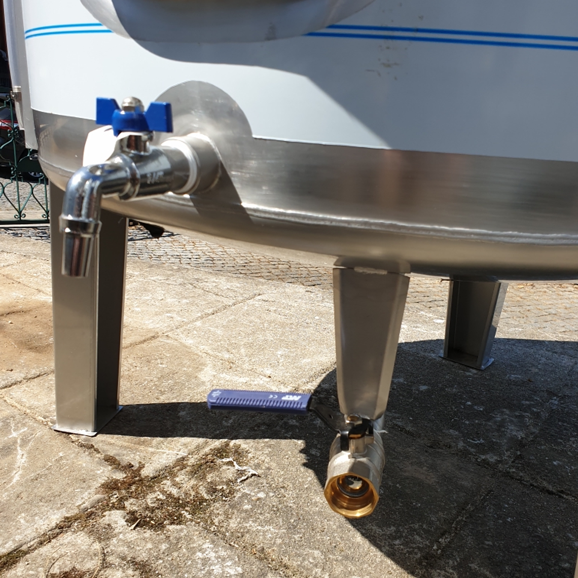 Cuba Inox 550 Litros Porta Lateral 5