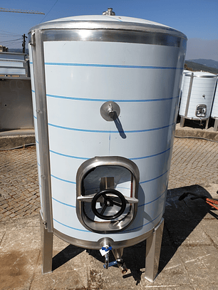 Cuba Inox 550 Litros Porta Lateral