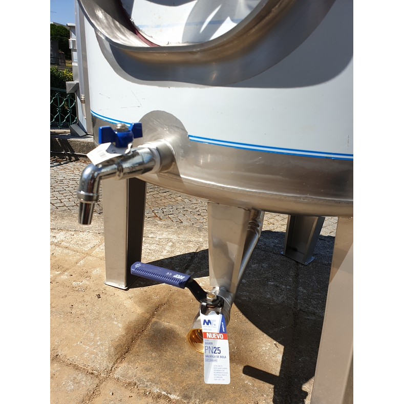 Cuba Inox 265 Litros Porta Lateral 5