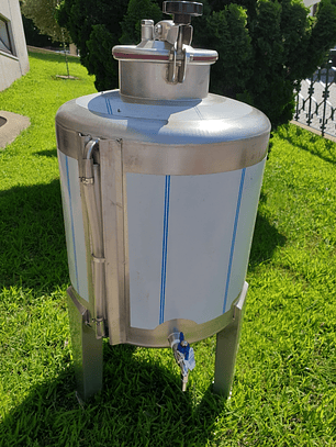 Cuba Inox 50 Litros Porta Cima