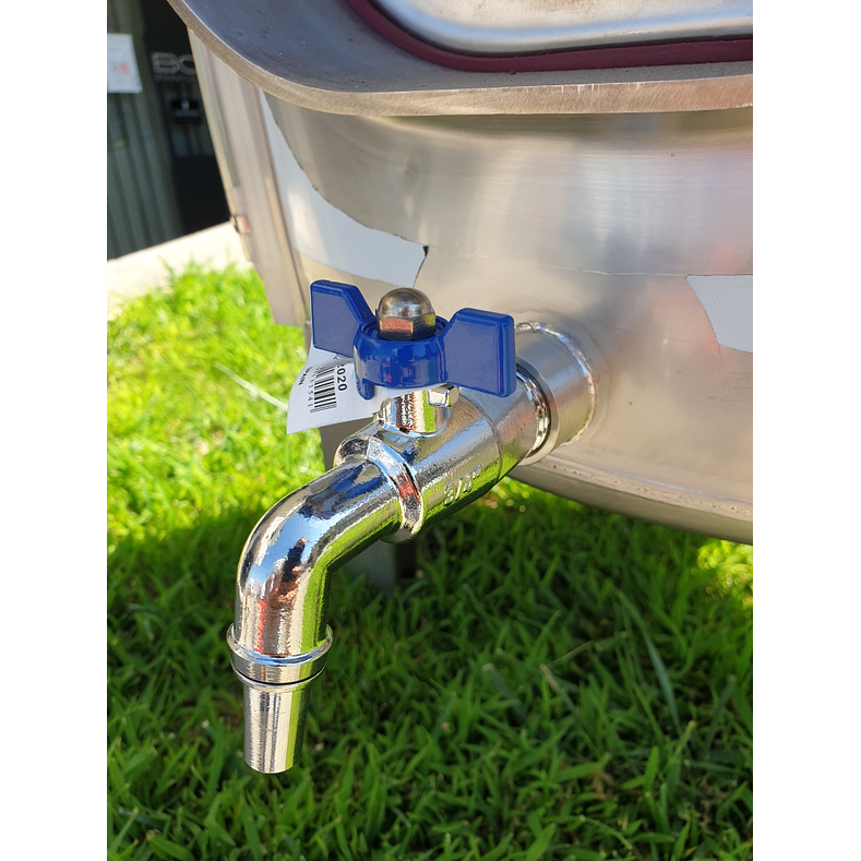 Cuba Inox 100 Litros Porta Lateral 5