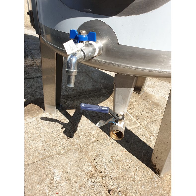 Cuba Inox 350 Litros Porta Lateral 4