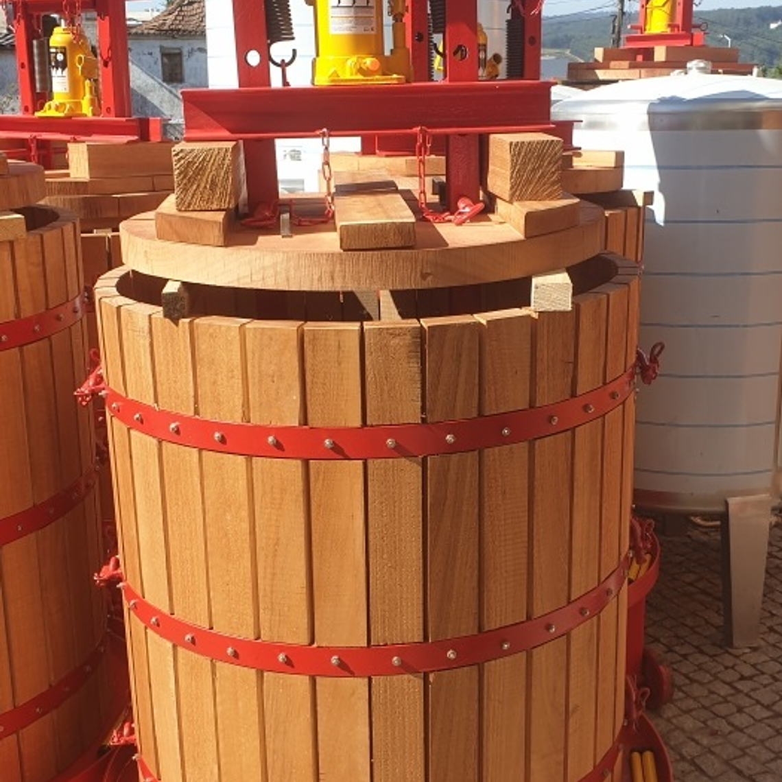 Prensa Hidráulica 15T 75x85 1