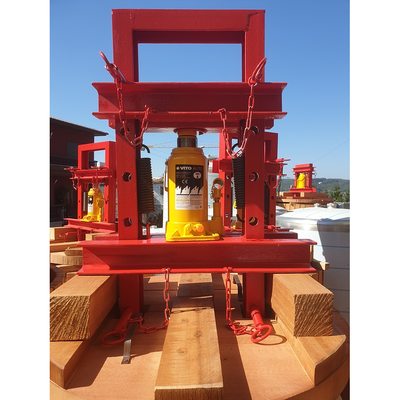 Prensa Hidráulica 15T 75x85 2