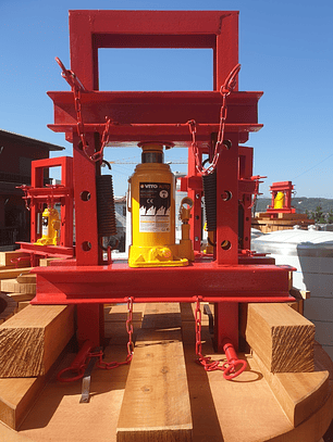 Prensa Hidráulica 15T 75x85