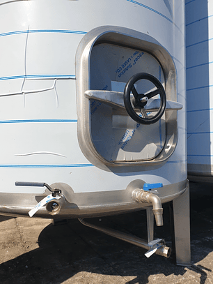 Cuba Inox 1500 Litros 2 Portas