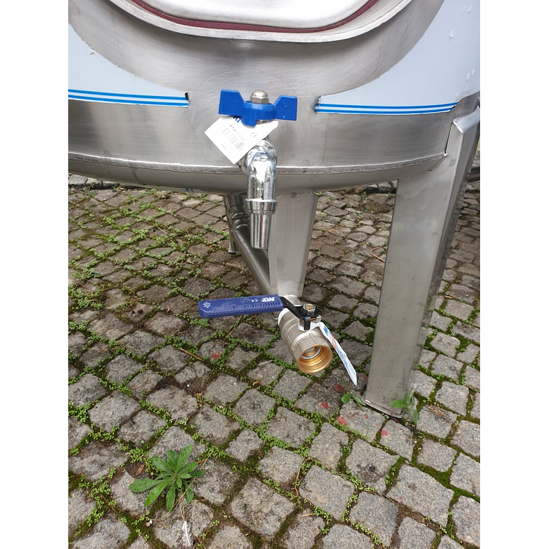 Cuba Inox 200 Litros Porta Lateral 4