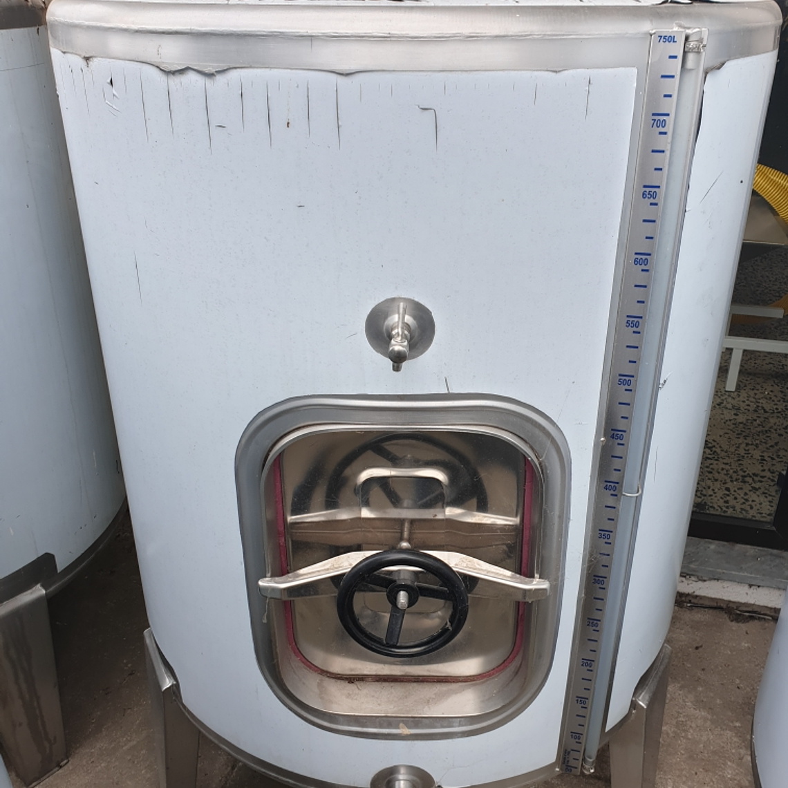 Cuba Inox 800 Litros Portal Lateral 1