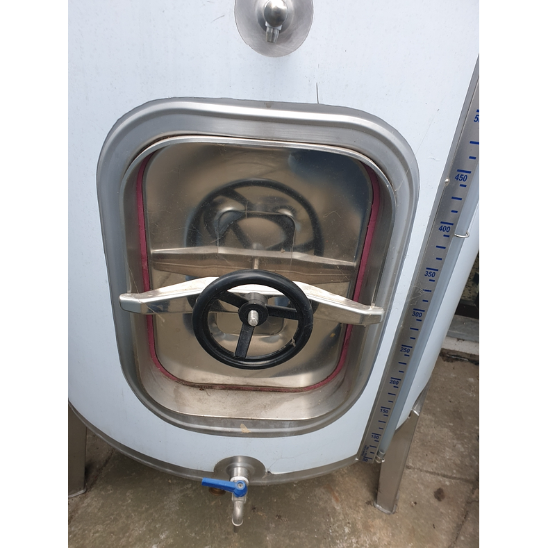 Cuba Inox 800 Litros Portal Lateral 2