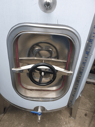 Cuba Inox 800 Litros Portal Lateral