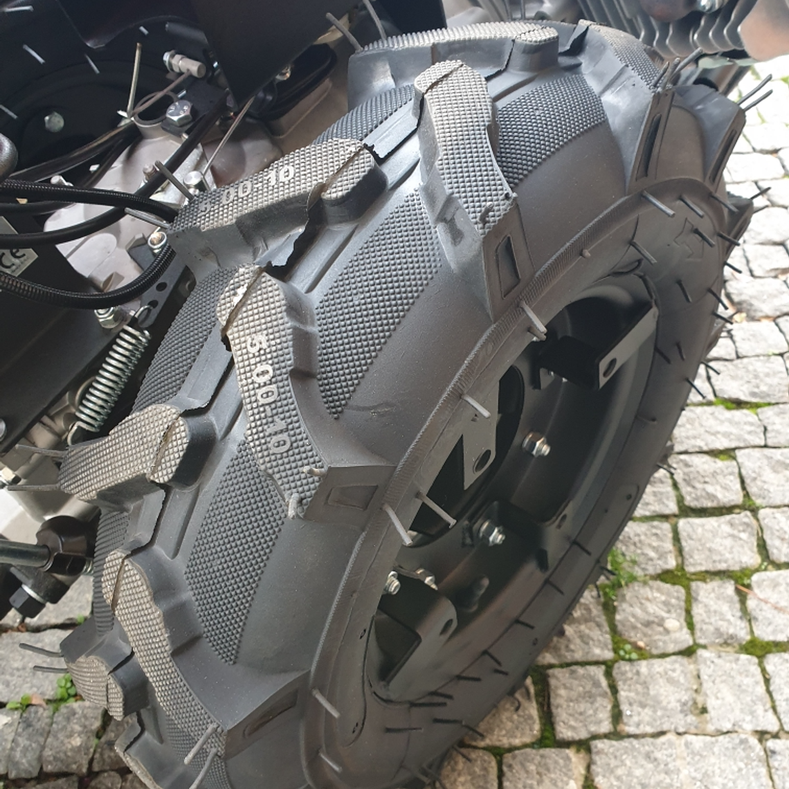 Motocultivador Gasolina 13HP Frese 65cm 5