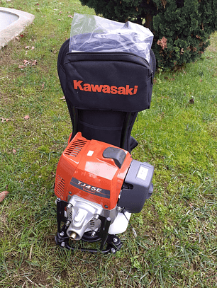 Roçadora Kawasaki TJ45 Flexível Costas Altas