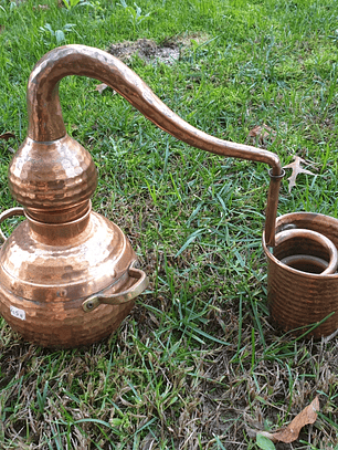 Alambique de Cobre 1L