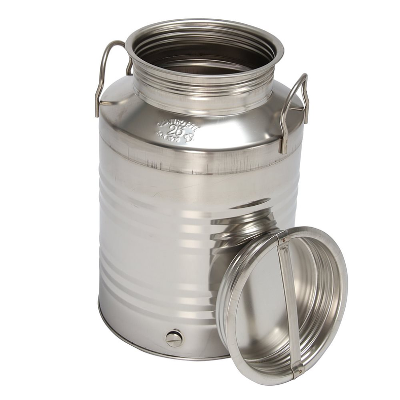 Depósito Inox P/Azeite 25 Litros 1