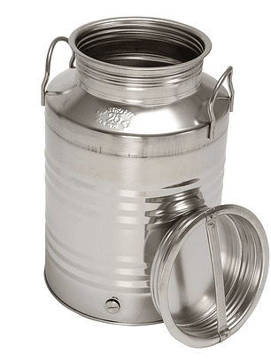 Depósito Inox P/Azeite 25 Litros