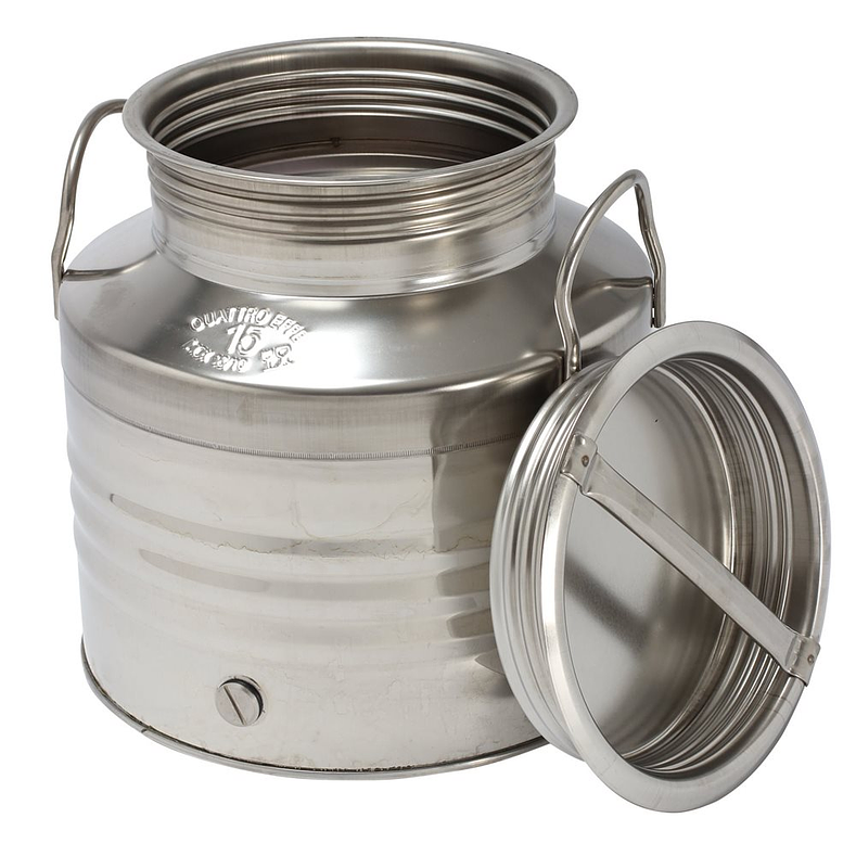 Depósito Inox P/Azeite 15 Litros 1