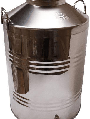 Deposito Inox P/Azeite 100 Litros