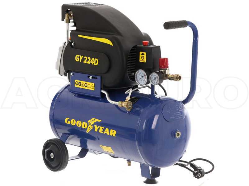Compressor Elétrico Goodyear 2HP 24 Litros