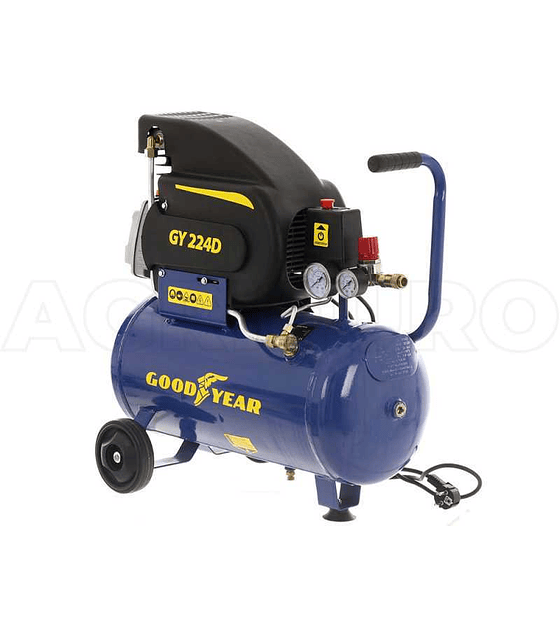 Compressor Elétrico Goodyear 2HP 24 Litros