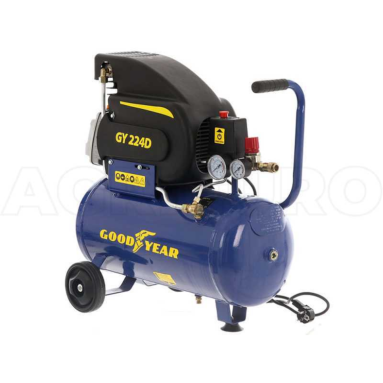 Compressor Elétrico Goodyear 2HP 24 Litros 1