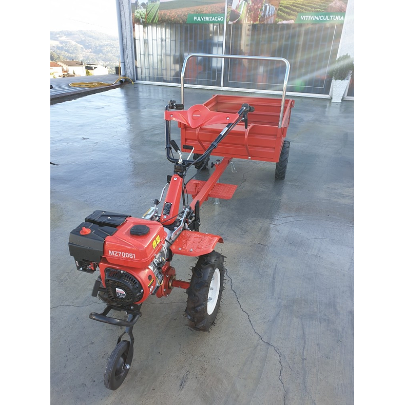 Motoenxada Com Atrelado 1