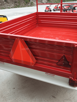 Reboque Com Tração P/Motocultivador