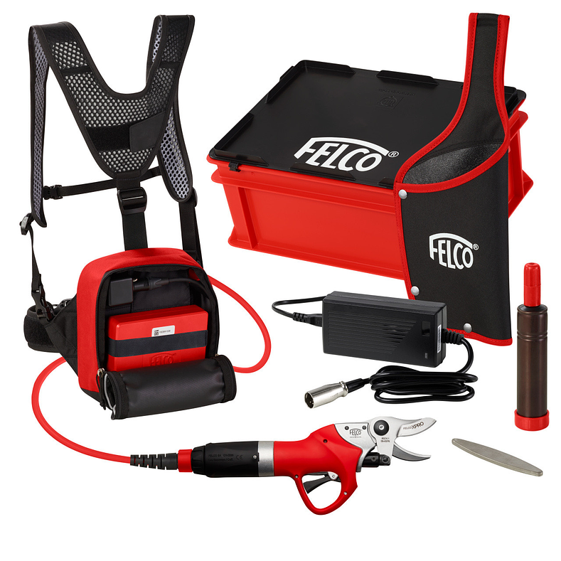 Tesoura Bateria Felco 802+ Kit Completo 1