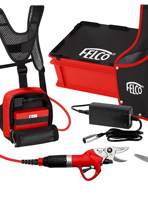 Tesoura Bateria Felco 802+ Kit Completo