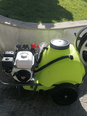 Carrinho Sulfatar Rocha 120 litros motor Honda GP160 bomba AR303