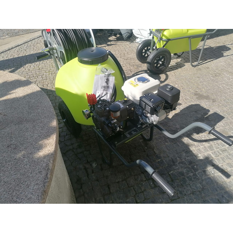 Carrinho Sulfatar Rocha 120 litros motor Honda GP160 bomba AR303 2