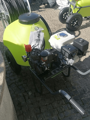 Carrinho Sulfatar Rocha 120 litros motor Honda GP160 bomba AR303