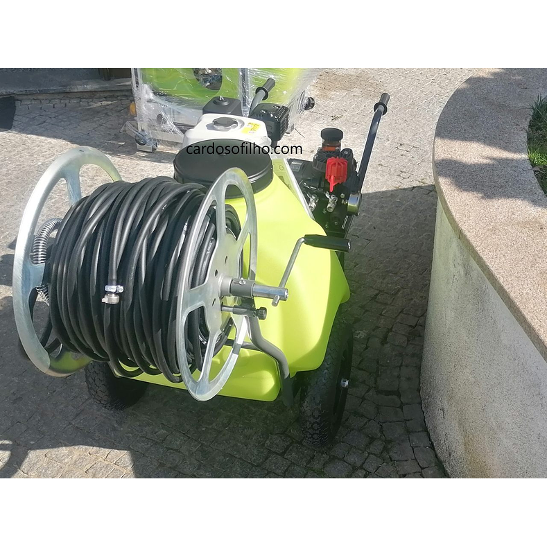 Carrinho Sulfatar Rocha 120 litros motor Honda GP160 bomba AR303 4