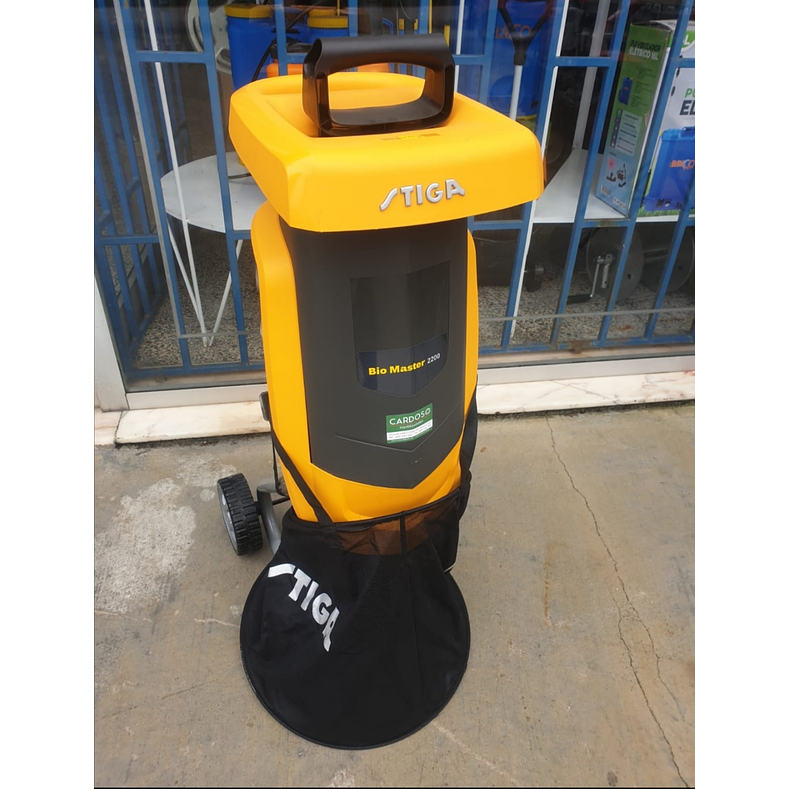 BIOTRITURADOR ELÉTRICO 2200 STIGA 1