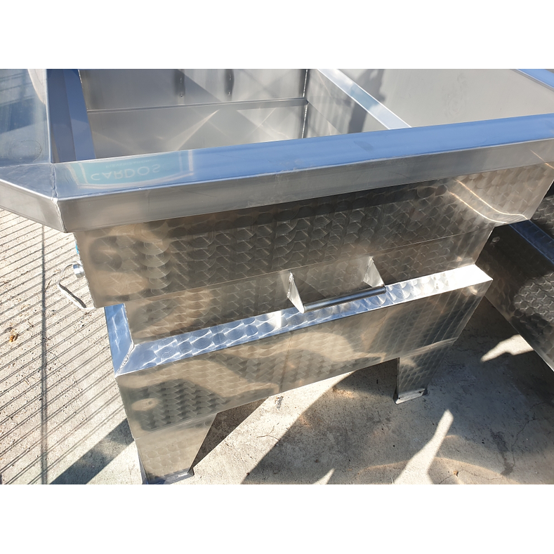 Lagar Inox 1000 Litros Chapa Italiana 2